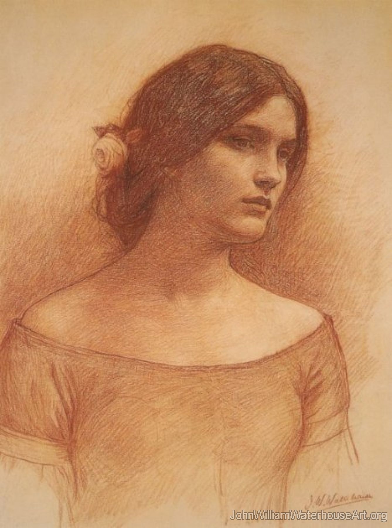 Study for The Lady Clare